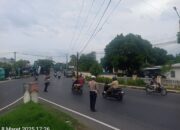 Menjaga Ketertiban Ramadan: Polsek Kediri Aktif Atur Lalu Lintas