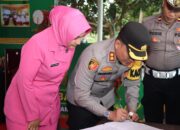 Jelang Lebaran, Kapolres Lombok Barat Cek Pospam GMS & Beri Arahan Penting