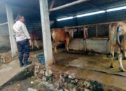 Dekatkan Diri ke Warga, Bhabinkamtibmas Dorong Usaha Ternak