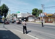 Patroli Intensif Jelang Lebaran Topat, Pos Pam Batulayar Pastikan Keamanan