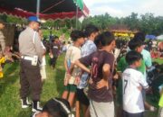Polsek Kuripan Amankan Pagelaran Peresean dengan Profesional dan Humanis