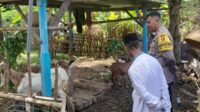 Bhabinkamtibmas Desa Senggigi Ajak Warga Maksimalkan Lahan Kosong