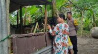Polisi Sambangi Warga Krandangan, Ajak Budidaya Pangan Mandiri