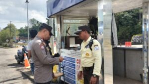 Pengawasan Ketat Satpam Pelabuhan Lembar oleh Polres Lombok Barat