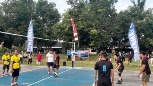 Atmosfer Persaudaraan dan Sportivitas di Voli Bhayangkara Lombok Barat