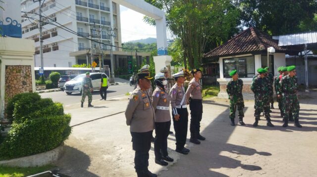 Ibu Wapres Kunjungi Lombok Barat, Polres Gelar Apel Keamanan Ketat