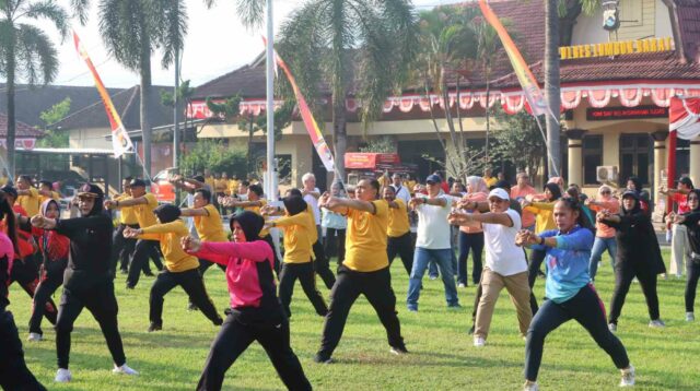 Momentum Hari Bhayangkara: Polres Lombok Barat Pererat Silaturahmi Lintas Instansi