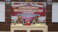 Sinergi Polres dan Warga Lombok Barat Diperkuat Lewat Latpraops Bina Kusuma