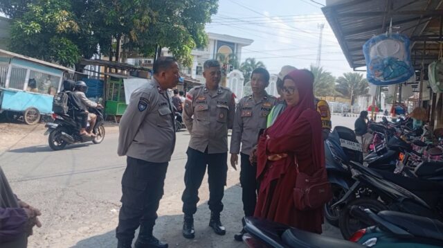 Polres Lombok Barat Intensifkan Patroli Kamtibmas di Simpang Empat Rumak