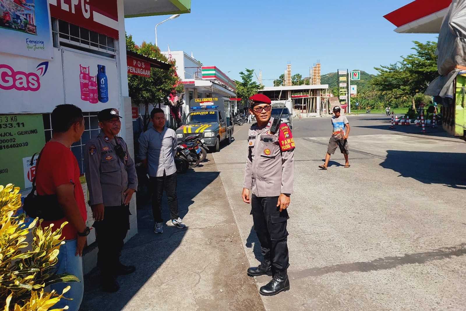 Polsek Gerung Intensifkan Patroli KRYD, Jaga Keamanan Objek Vital di Gerung dan Mesangguk
